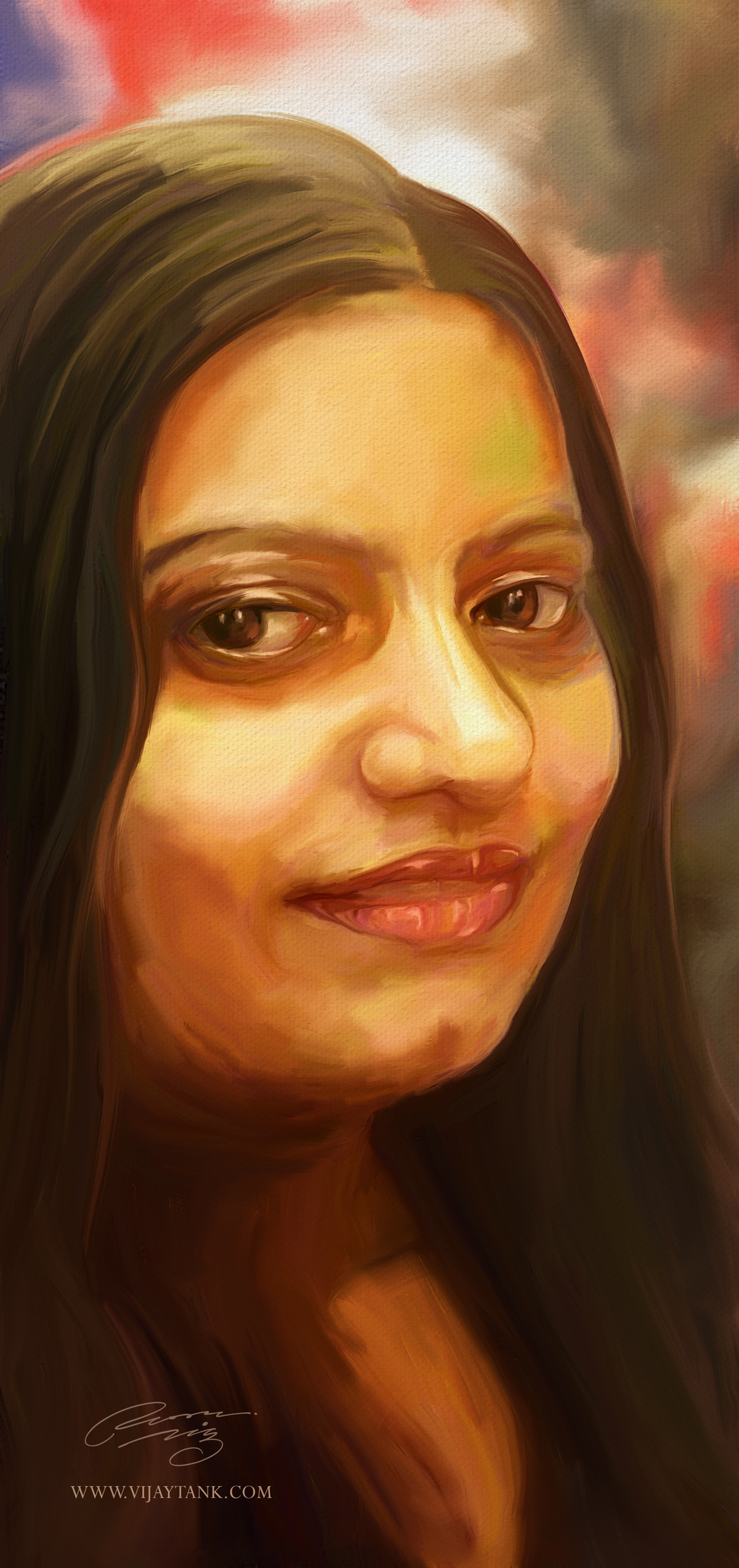 Digital Portrait Paintings | Photo to Digital Painting