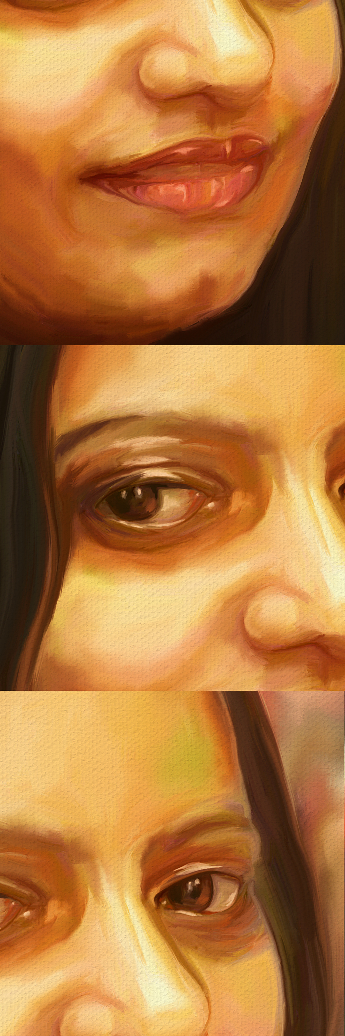 Digital Portrait Paintings | Photo to Digital Painting