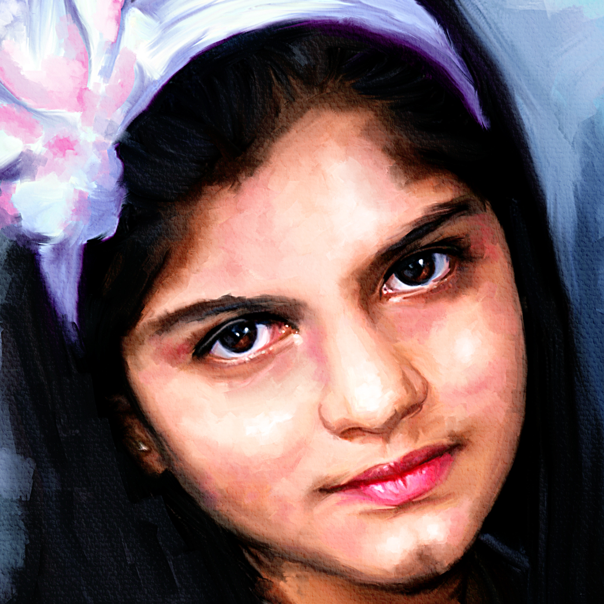 Digital Portrait Paintings | Photo to Digital Painting