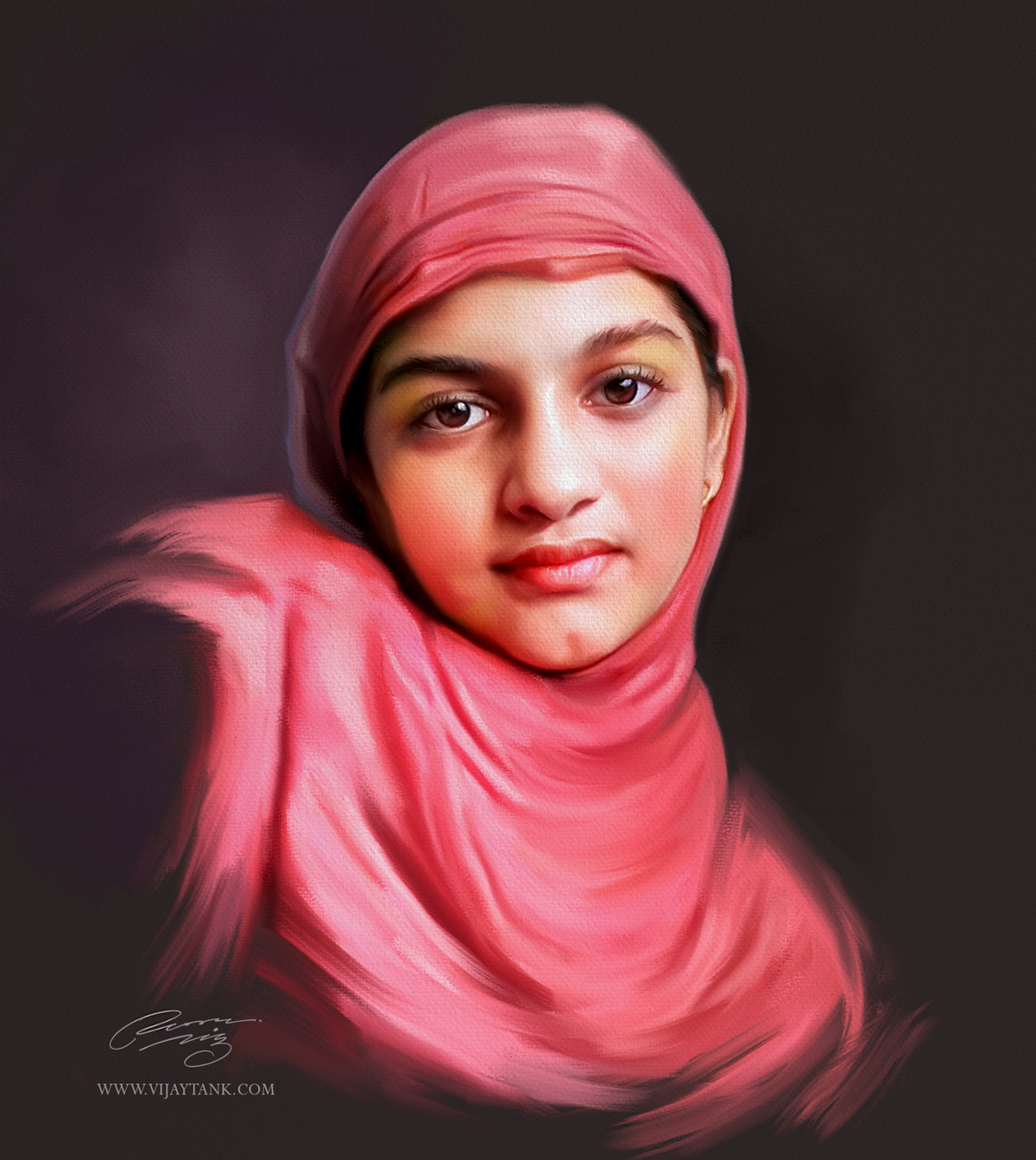 Digital Portrait Paintings | Photo to Digital Painting